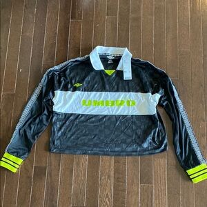 Umbro Black and White Jersey with Neon Accents